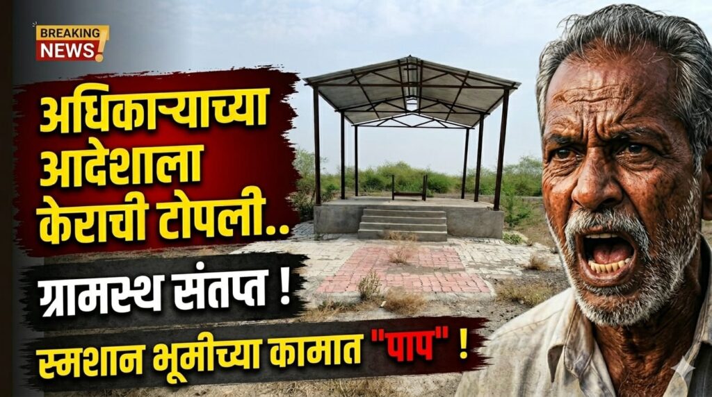 स्मशानभुमीच्या कामात पाप !
