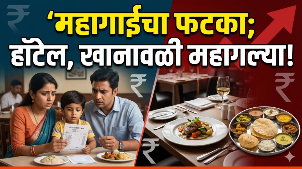 हॉटेल व खानावळीतील दरातही वाढ